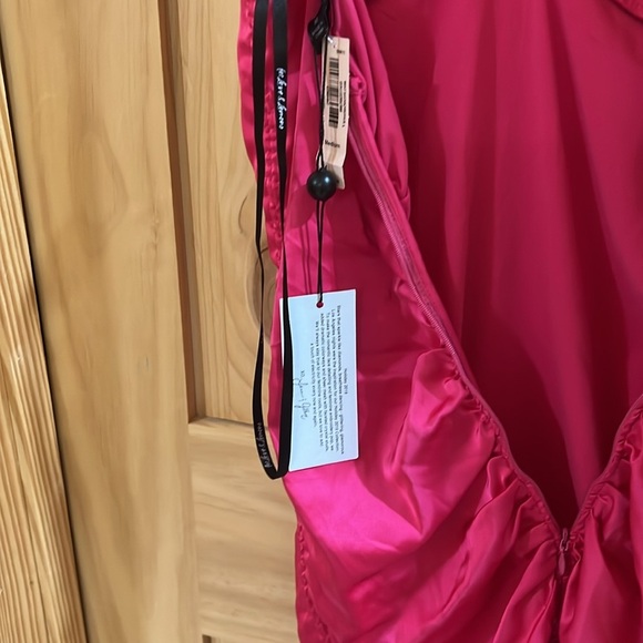For Love And Lemons Mirage Mirrord Hot Pink Mini Dress or Lingerie M NWT - Picture 12 of 16